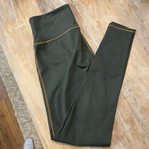 Athleta faux snake skin legging